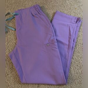 NWT FIGS lilac dawn evans scrub bottoms